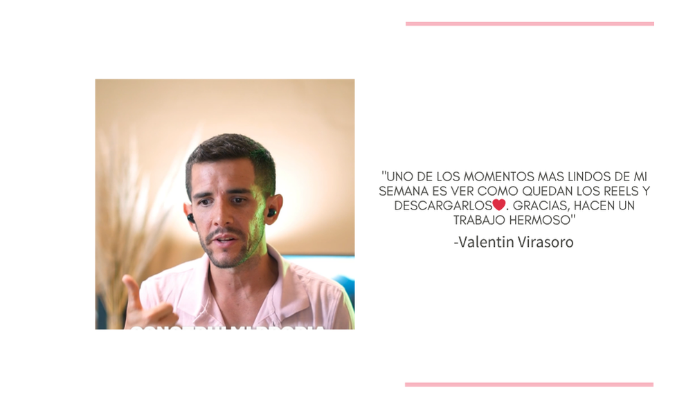 Videos creacion de contenido